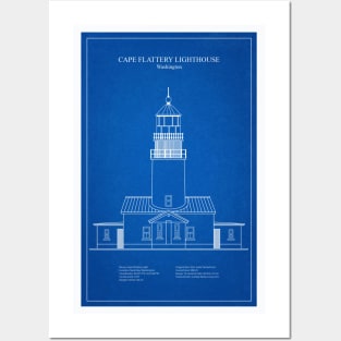 Cape Flattery Lighthouse - Washington - AD Posters and Art